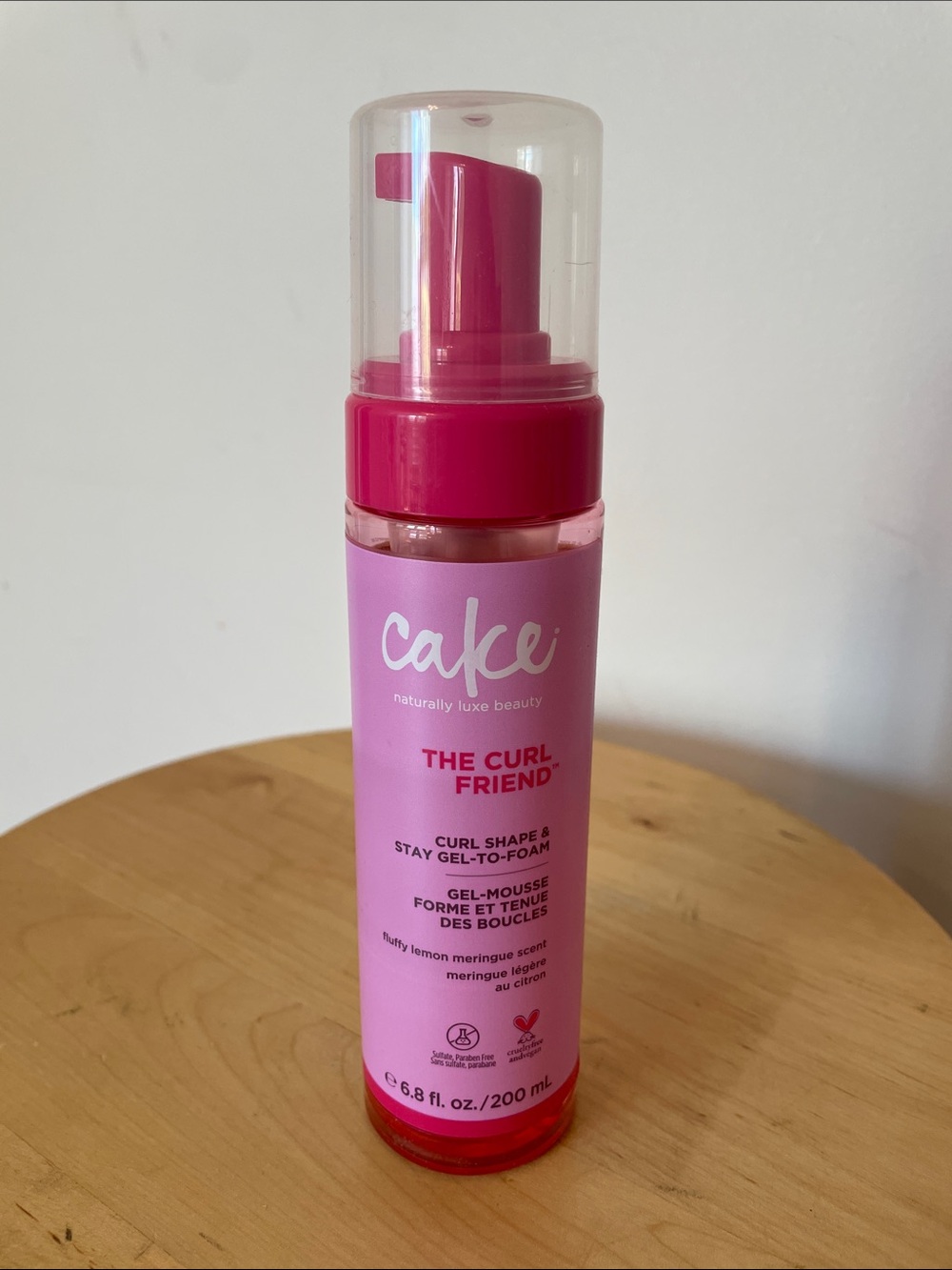 Cake Curl Friend Curl Shape & Stay Foam - Pink